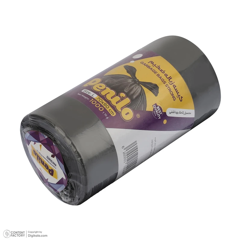 عکس شماره 4 : کیسه زباله پنیلو مدل ضخیم بسته 67 عددی