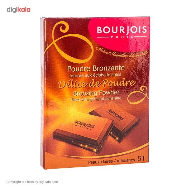 پودر برنزه بورژوآ مدل Delice De Poudre شماره 51 -  - 4