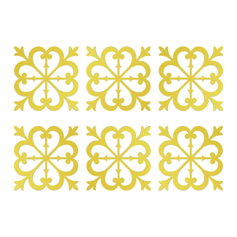 زیر لیوانی دکورانر مدل C103 بسته 6 عددی