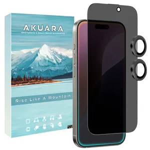 Akuara AKU PVRN Privacy Screen Protector Suitable For Apple iPhone 11 Mobile Phone with Lens Protector