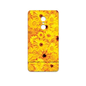 MAHOOT Yellow-Flower Cover Sticker for Xiaomi Redmi Note 4