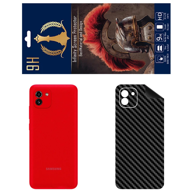 برچسب پوششی اینفینیتی مدل FC مناسب برای گوشی موبایل سامسونگ Galaxy A03