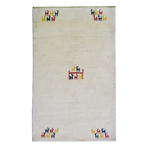گبه دستبافت یک و نیم متری بیات کد BT-67238