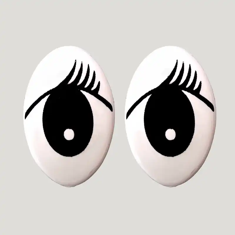 چشم عروسک کد MEL-MO27 بسته 6 عددی