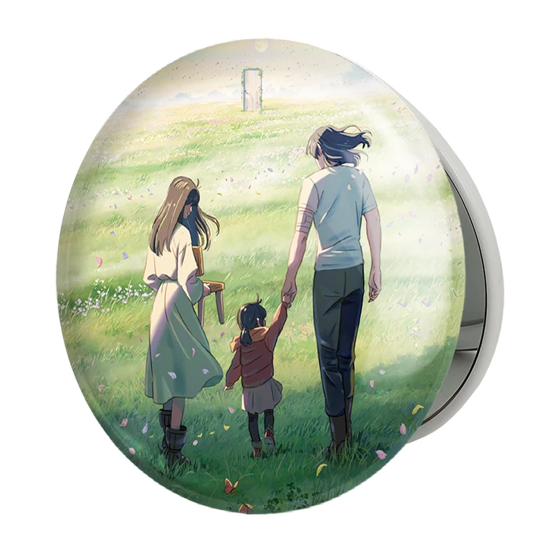 آینه جیبی خندالو طرح انیمه سوزومه مدل تاشو کد 28868