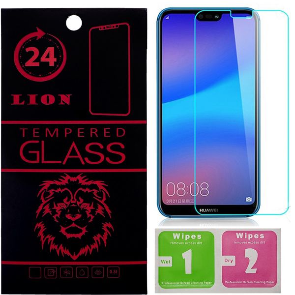 محافظ صفحه نمایش شیشه ای لاین مدل 2.5D مناسب برای گوشی هواوی Nova 3E محافظ صفحه نمایش شیشه ای لاین مدل 2.5D مناسب برای گوشی هواوی Nova 3E