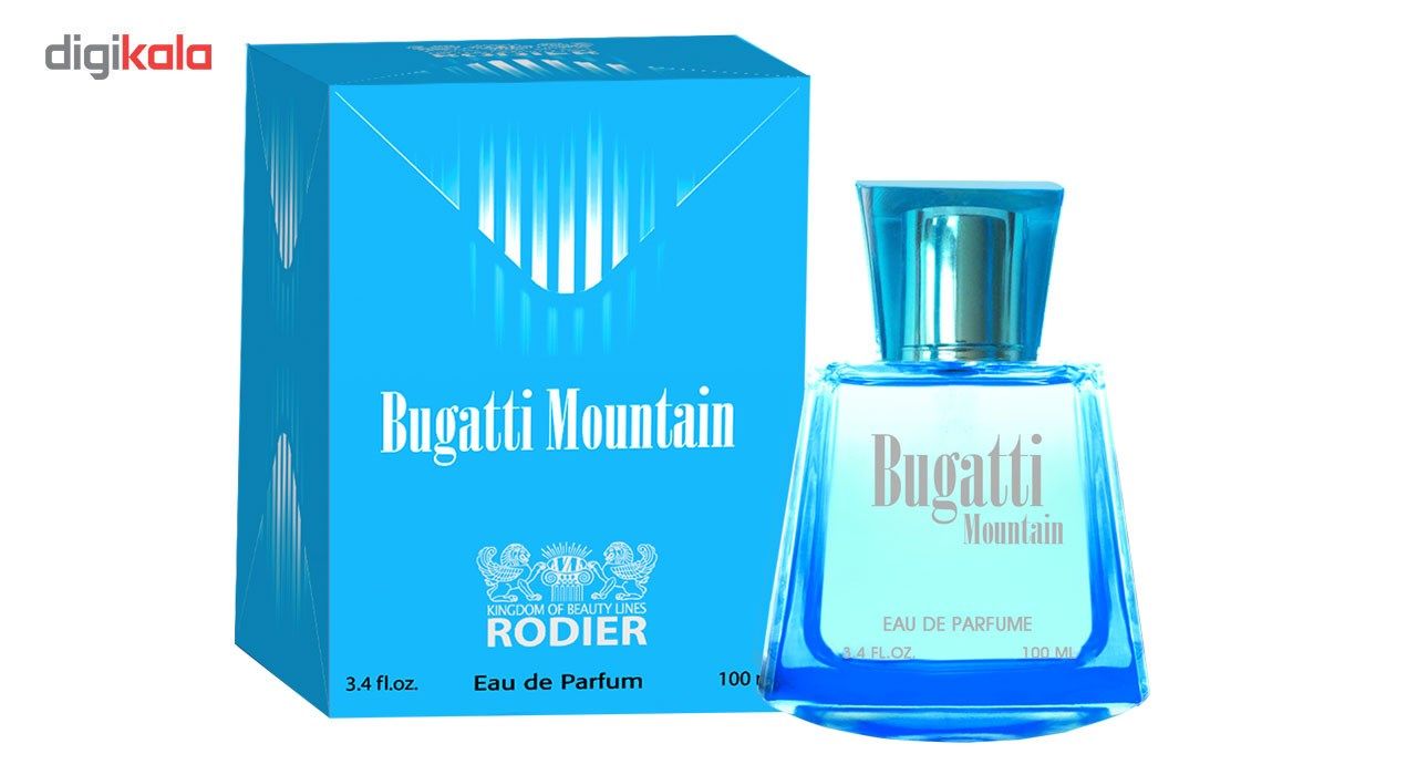 ادو پرفیوم مردانه رودیر مدل Bugatti Mountain حجم 100 میلی لیتر -  - 2