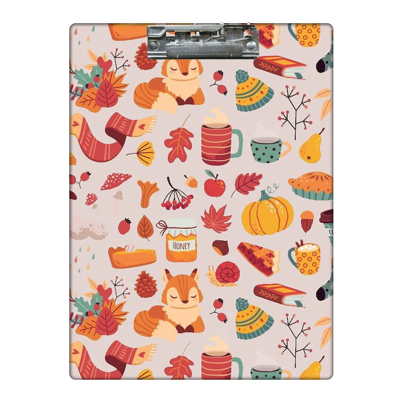 تخته شاسی طرح بک گراند پاییزی کد  9651350 سایز A4