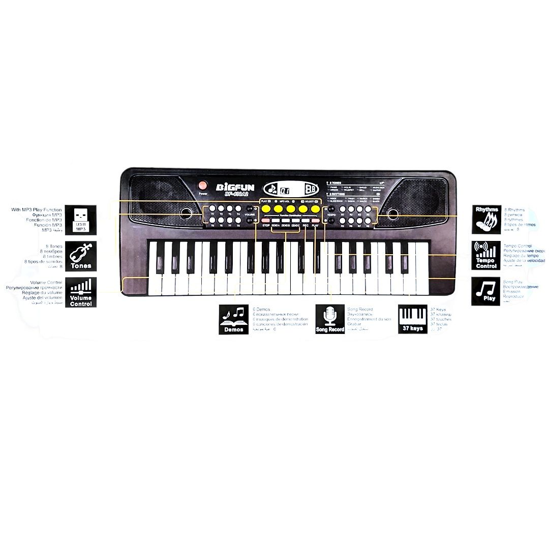 اسباب بازی ارگ بیگفان مدل BF-430A2 -  - 9
