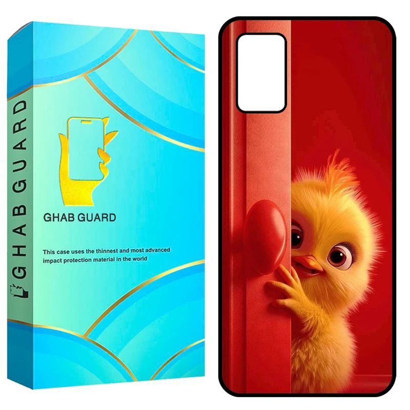 کاور قاب گارد طرح جوجه مدل GCHPA03S مناسب برای گوشی موبایل سامسونگ Galaxy A02s / M02s / A03s / F02s