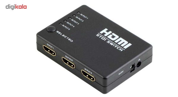 سوئیچ 1 به 5 HDMI مدل Full HD سوئیچ 1 به 5 HDMI مدل Full HD