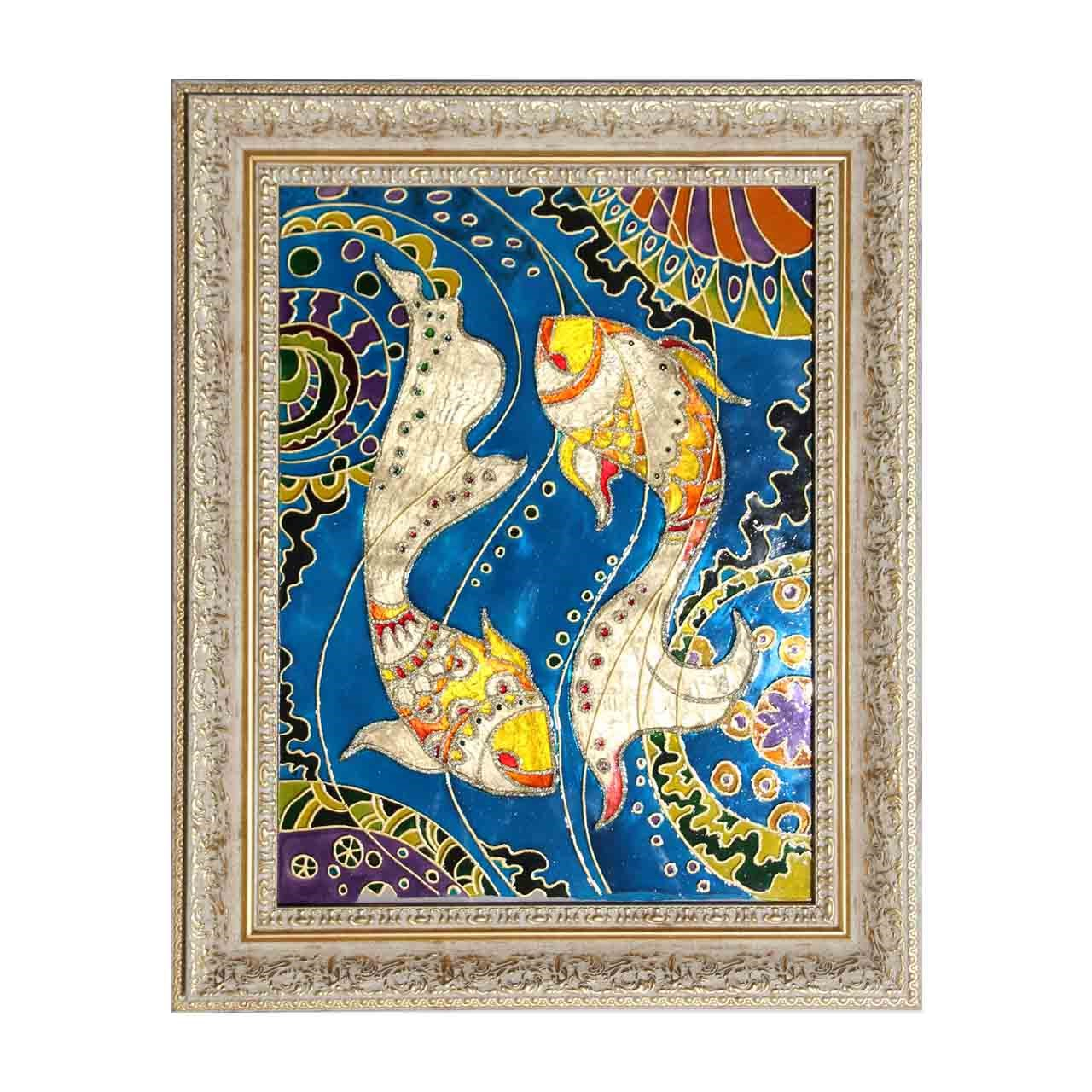 تابلو ویترای هنرکده ترمه مدل T04