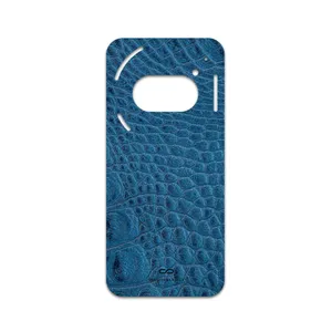 MAHOOT Blue-Crocodile-Leather Cover Sticker for Nothing Phone 2a