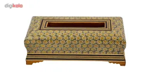 جا دستمال کاغذی خاتم کاری اوستا مدل 973