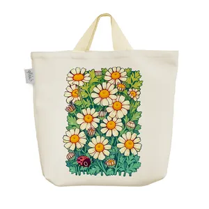 ساک خرید خندالو مدل گل Flower کد H32