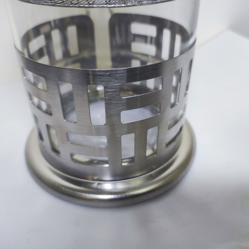 فرنچ پرس یی تیان مدل metal case کد 600ml