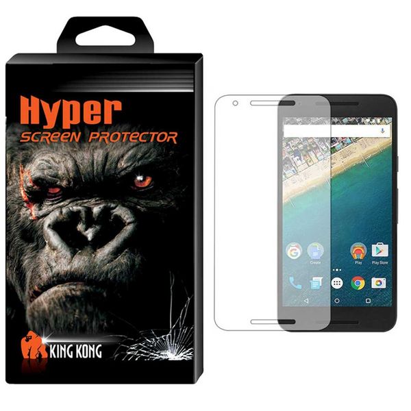 محافظ صفحه نمایش شیشه ای کینگ کونگ مدل Hyper Protector مناسب برای گوشی ال جی Nexus 5X محافظ صفحه نمایش شیشه ای کینگ کونگ مدل Hyper Protector مناسب برای گوشی ال جی Nexus 5X