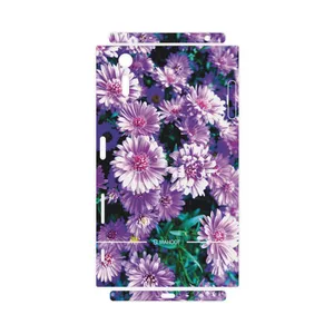 MAHOOT Purple-Flower-FullSkin Cover Sticker for Sony Xperia XZ