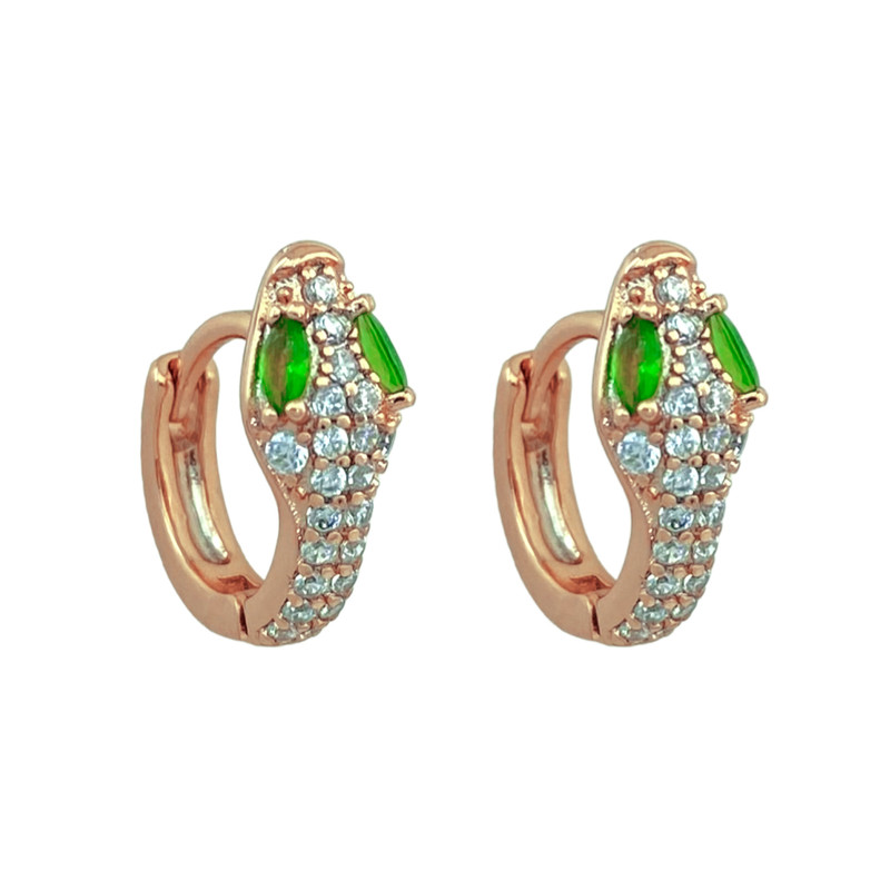 گوشواره زنانه ژوپینگ مدل مار کد E4301