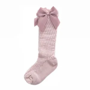 جوراب ساق بلند دخترانه مدل Nel-001