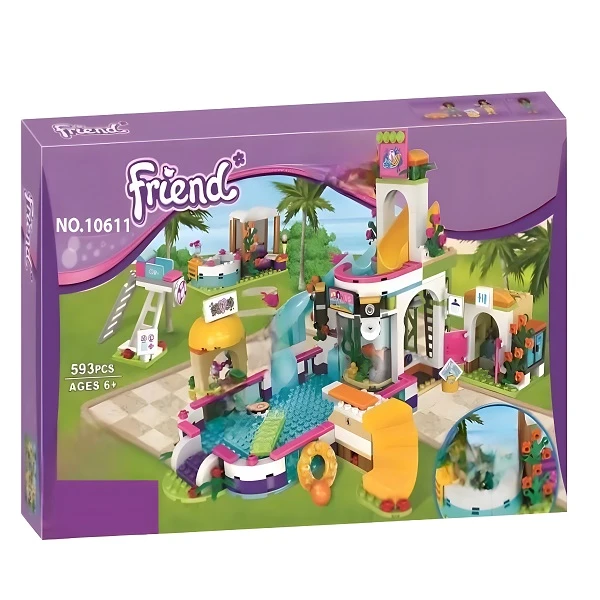 ساختنی طرح شهر بازی مدل فرندز کد PF10611