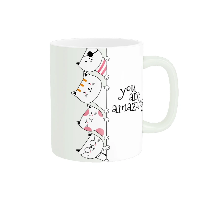 ماگ پاد آفرین طرح گربه ها کد 1258