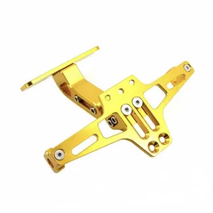 پایه و نگهدارنده پلاک موتور سیکلت وارون مدل B-65-GLD