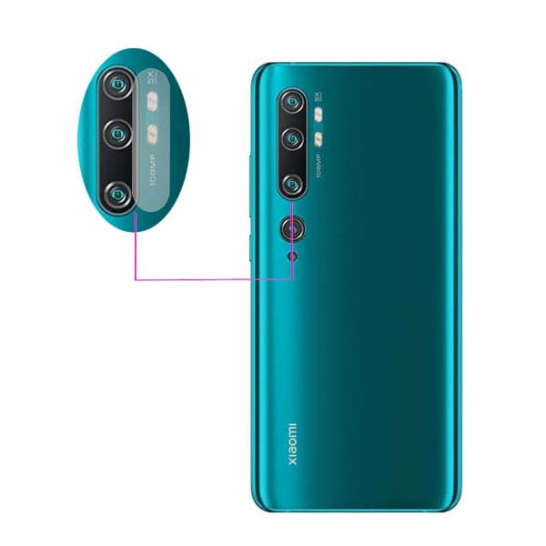 محافظ لنز دوربین مدل LP01pr مناسب برای گوشی موبایل شیائومی Mi Note 10