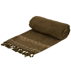 پتو مسافرتی مدل مخملی سایز 250x130 سانتی متر