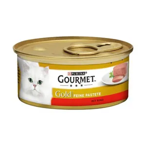 کنسرو گربه پورینا مدل Gourmet طعم ماهی 85 گرمی