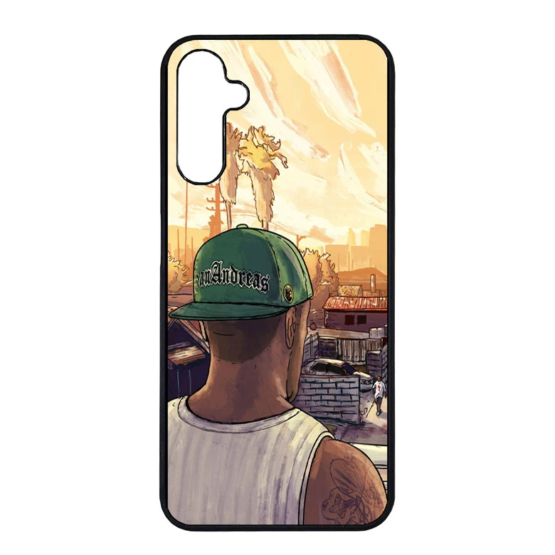 کاور طرح بازی جی تی ای مناسب برای گوشی موبایل سامسونگ galaxy a54 5g