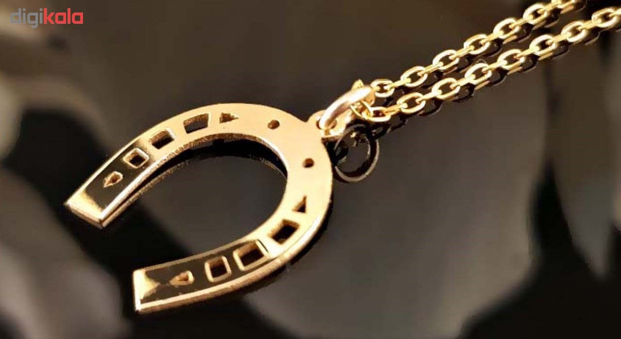 آویز ساعت طلا 18 عیار گالری آمانژ مدل D143