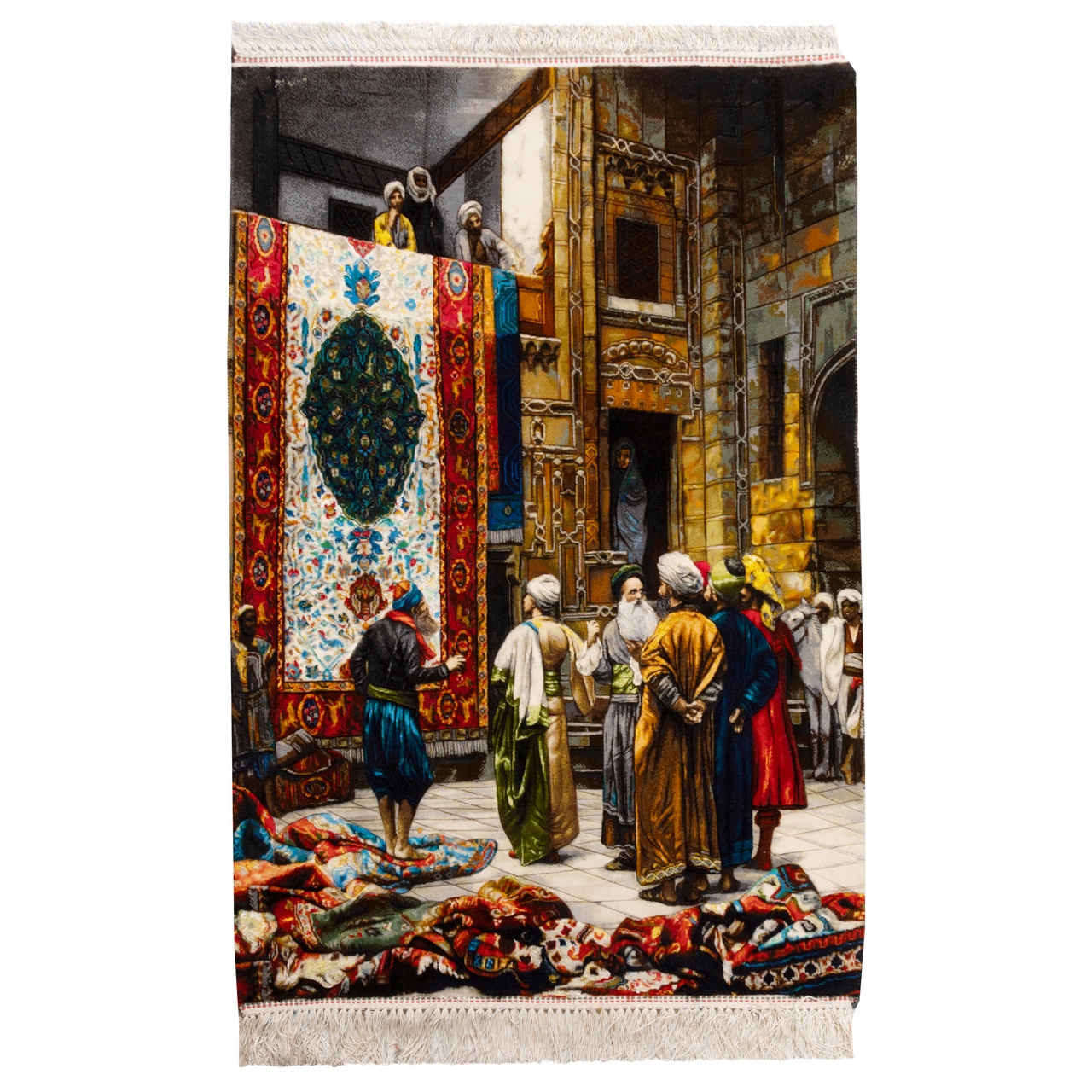 فرش دستباف دیوارکوب سی پرشیا مدل بازار قاهره کد 903236