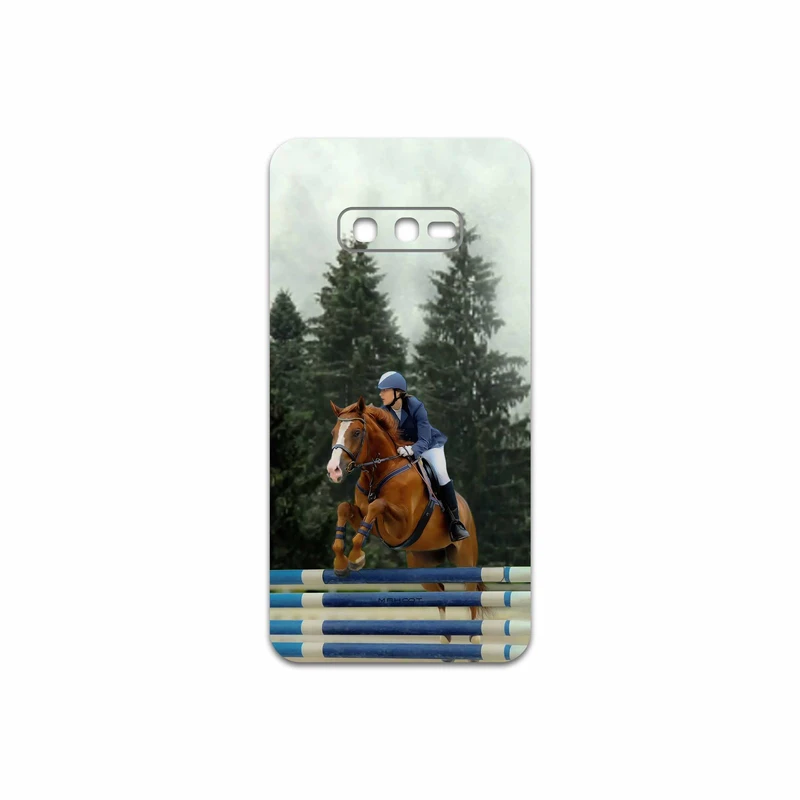 برچسب پوششی ماهوت مدل Equestrianism مناسب برای گوشی موبایل سامسونگ Galaxy S10e