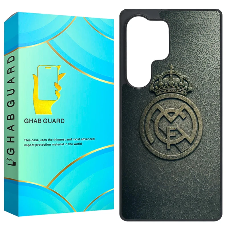 کاور قاب گارد طرح رئال مادرید مدل GS25U مناسب برای گوشی موبایل سامسونگ Galaxy S25 Ultra 