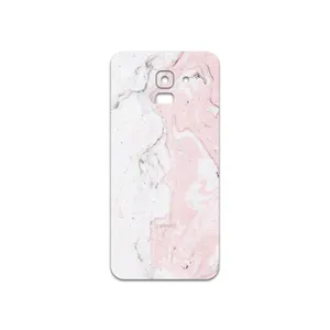 MAHOOT  Blanco-Pink-Marble Cover Sticker for Samsung Galaxy J6