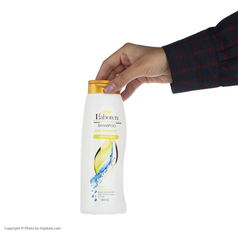 شامپو مو لابورن مدل Anti Dandruff حجم 300 میلی لیتر
