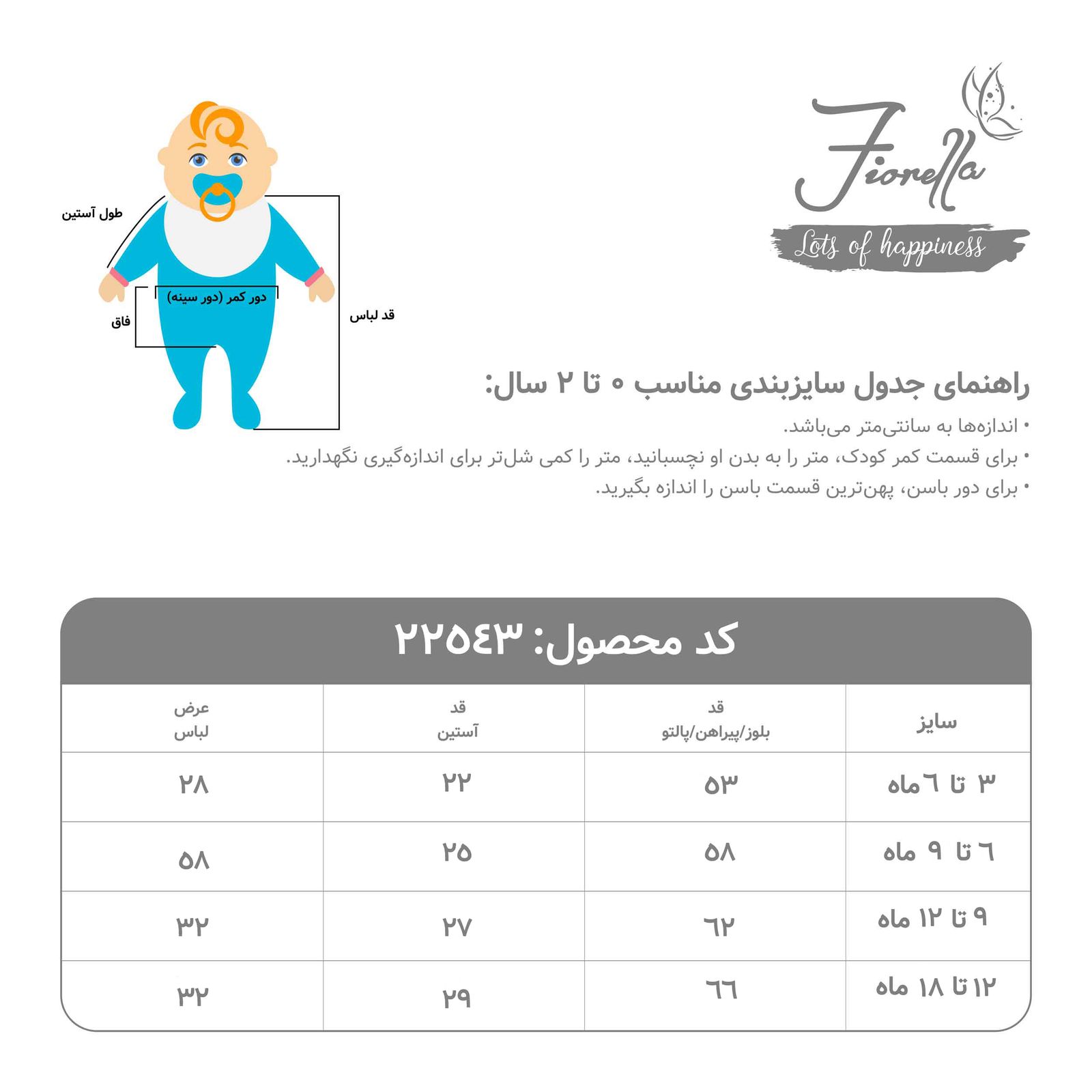 کاپشن نوزادی فیورلا مدل تدی 22543 -  - 7