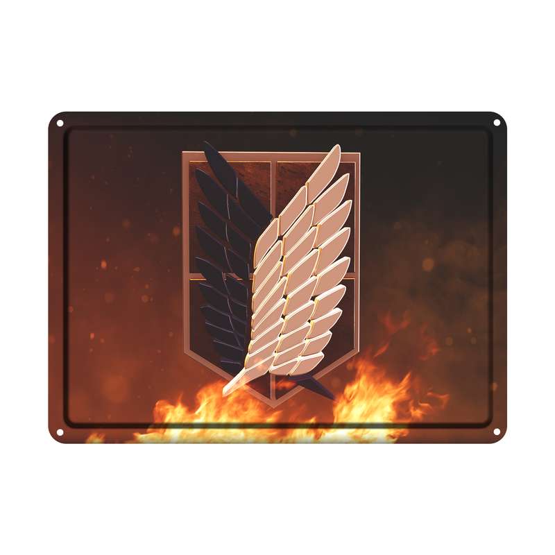دیوارکوب مدل انیمه حمله به تایتان کد s2464