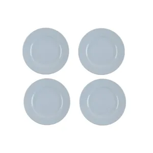 بشقاب غذاخوری چینی زرین ایران مدل ایتالیا بسته 4 عددی