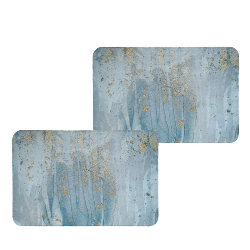 زیربشقابی طرح آبرنگی کد 9158 بسته 2 عددی 