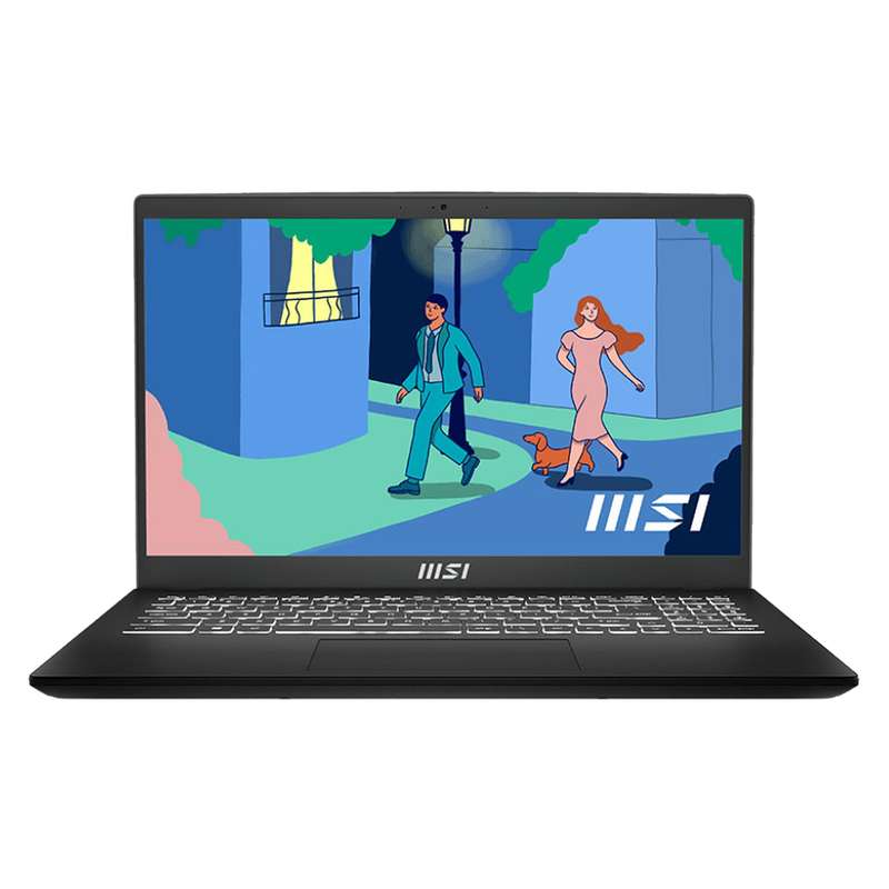 لپ تاپ 15.6 اینچی ام اس آی مدل Modern 15 B12MO-i5 1235U-16GB DDR4-1TB SSD-IPS
