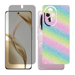 Glass Together model Privacy screen protector suitable for Honor 200 mobile phone with back cover sticker