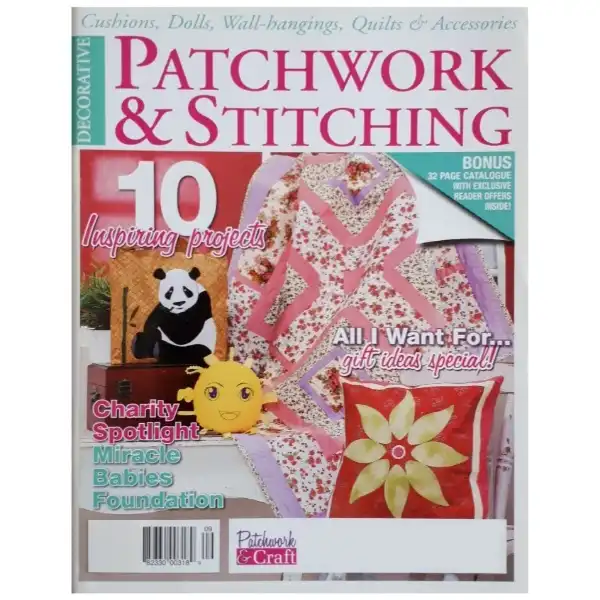 مجله Patchwork and Stitching ژوئن 2020