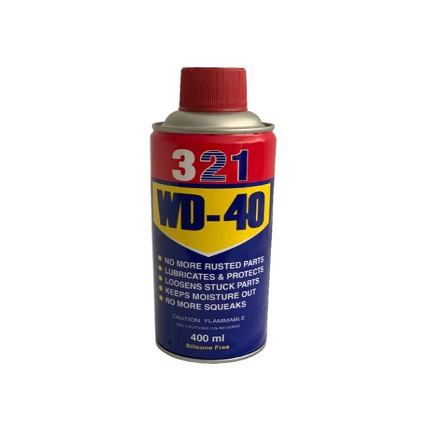 اسپری روان کننده مدل WD-40 321 حجم 400 میلی لیتر