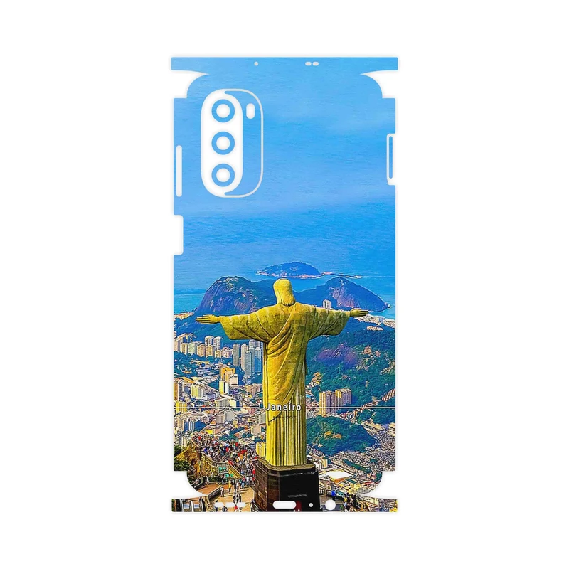 برچسب پوششی ماهوت مدل City of Rio de Janeiro-FullSkin مناسب برای گوشی موبایل موتورولا Moto G52