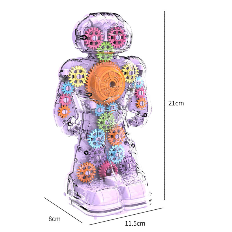ربات طرح چرخ دنده ای مدل موزیکال Gear Robot