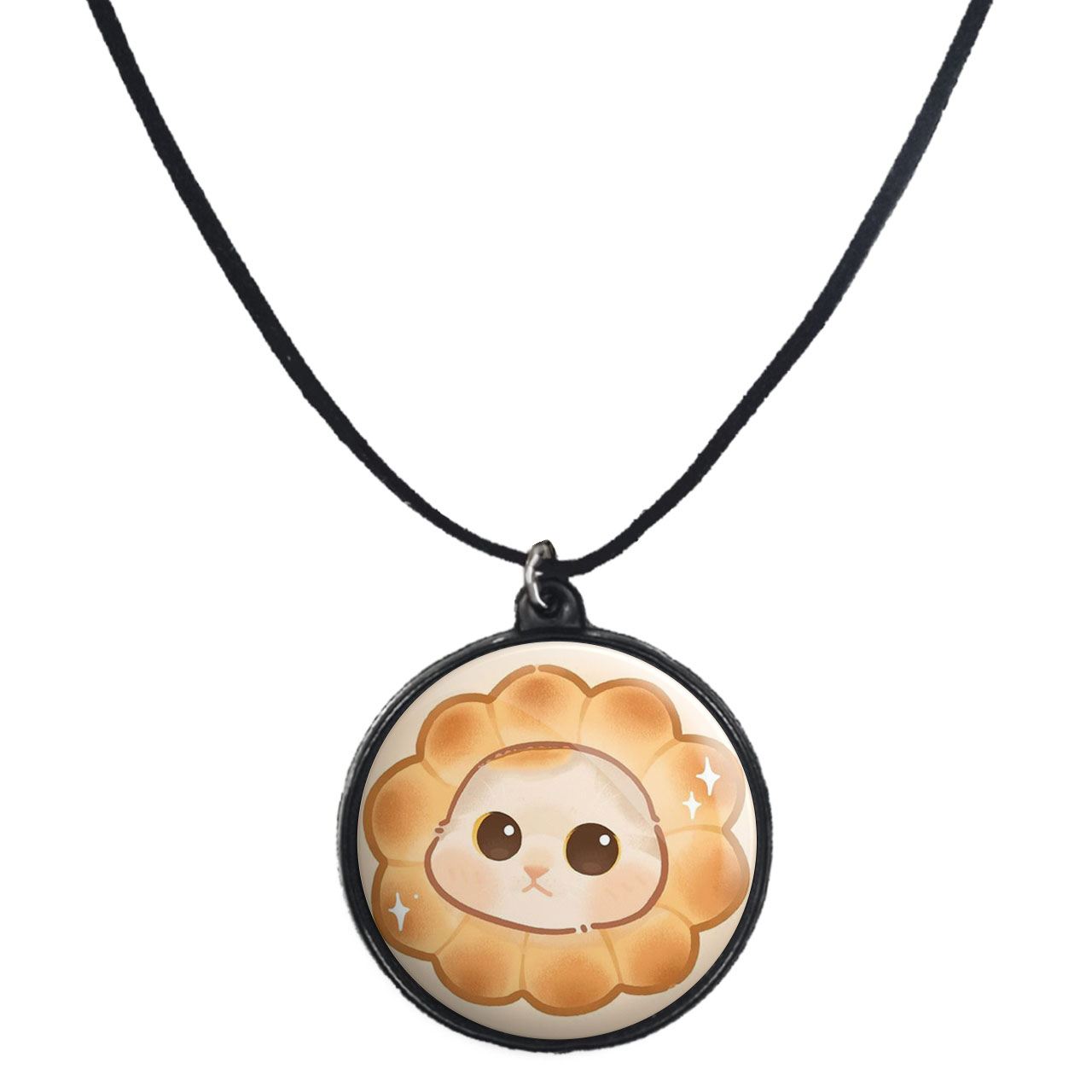 گردنبند پرمانه طرح حیوانات کیوت کد pmb.21479 مدل دو طرفه