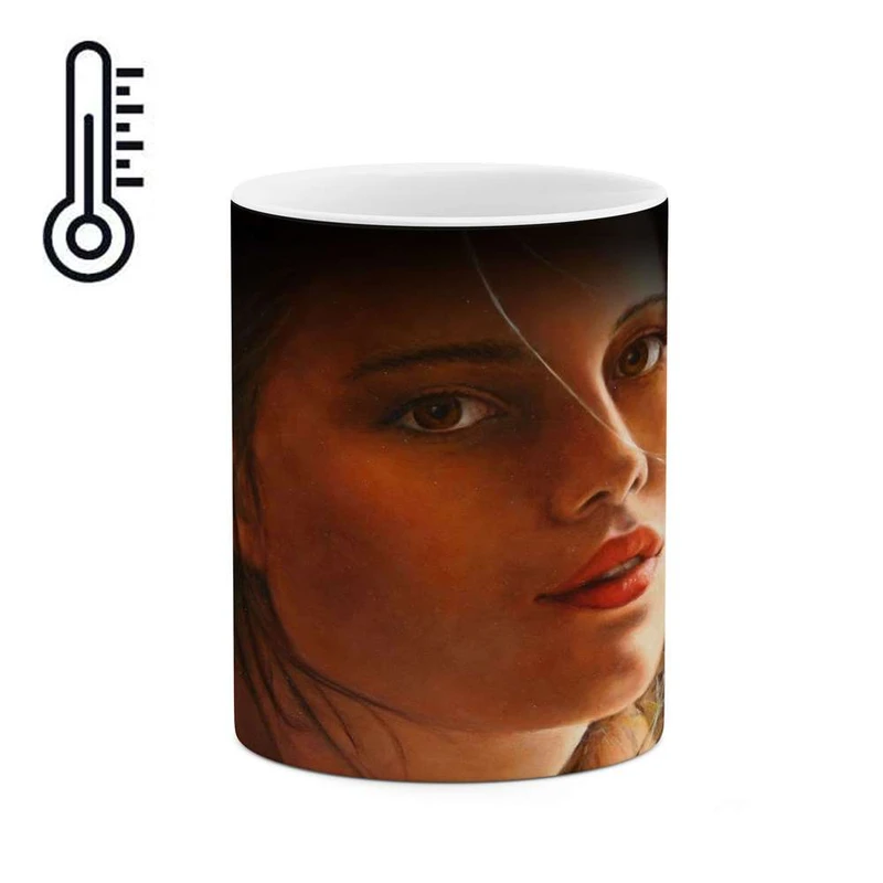 ماگ حرارتی کاکتی مدل نقاشی کد mgh13619