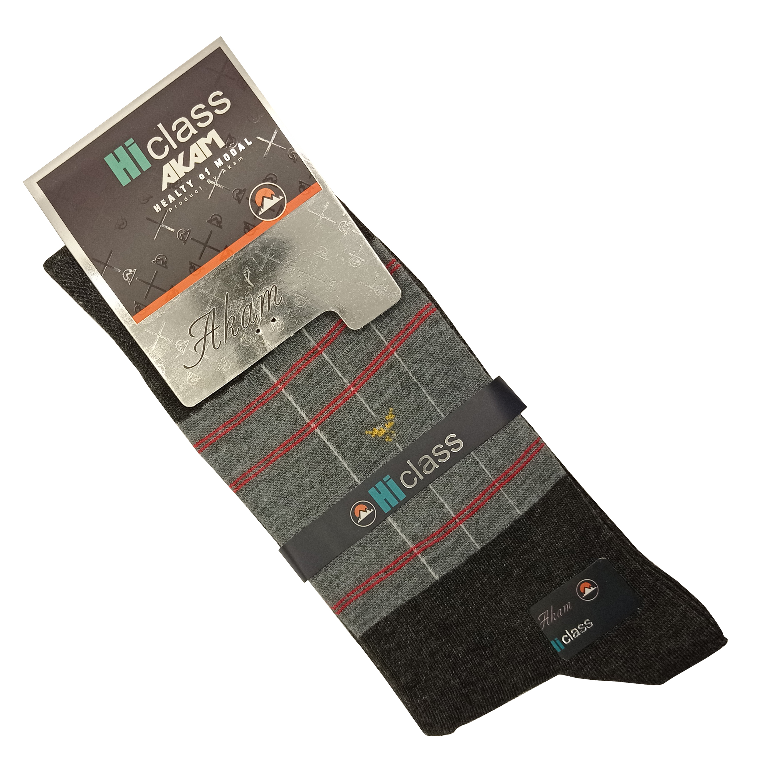 جوراب مردانه اکام مدل HI CLASS کد AW1